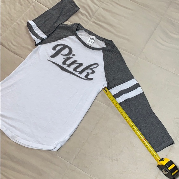 PINK sweater & baseball T - Picture 7 of 9